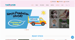 Desktop Screenshot of hatibunda.com
